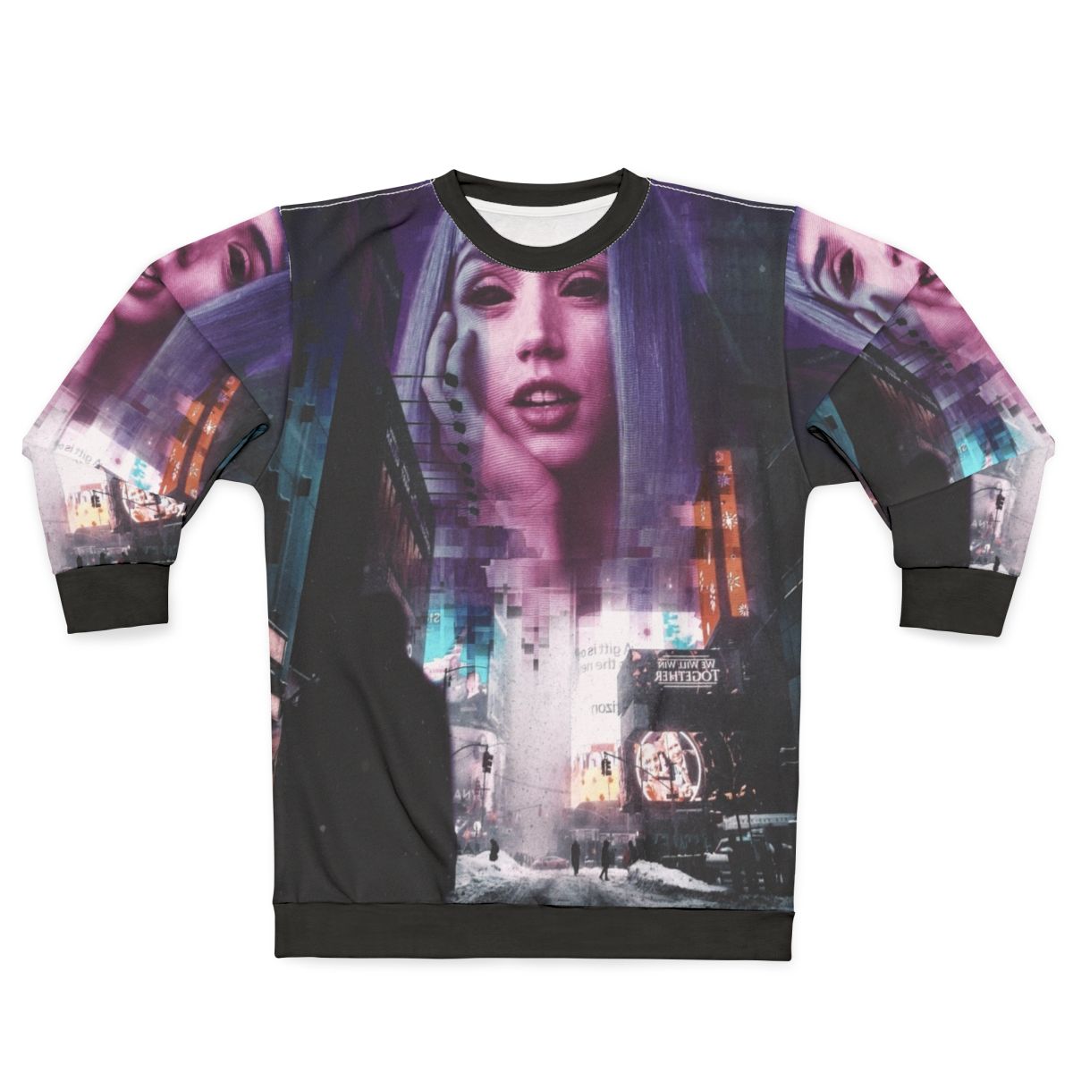 Cyberpunk-inspired Blade Runner 2049 sweatshirt