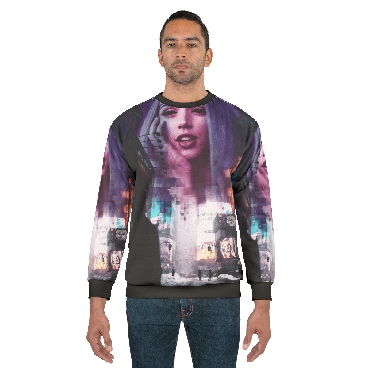 Cyberpunk-inspired Blade Runner 2049 sweatshirt