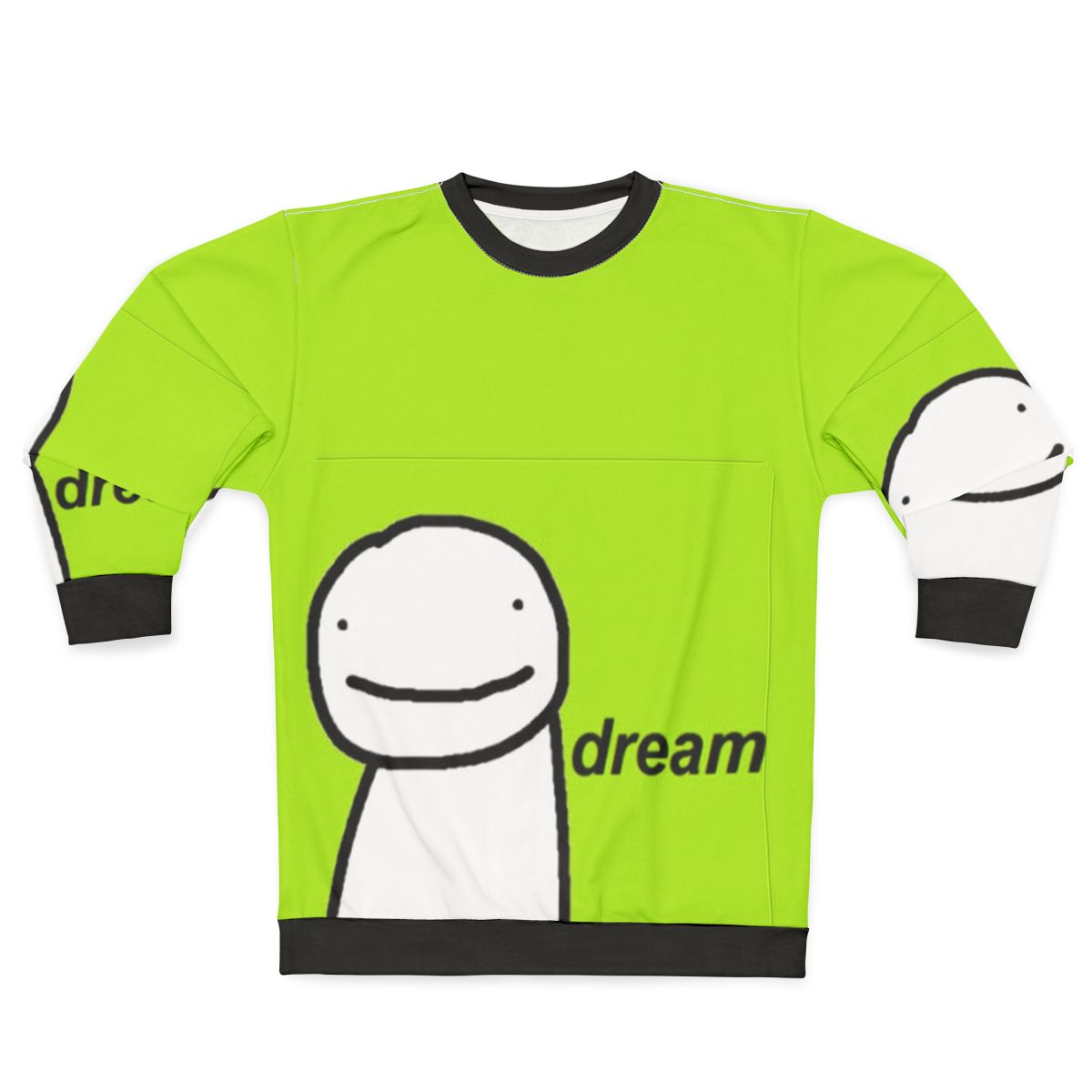 Dream Minecraft Sweatshirt with Green Dream Branding