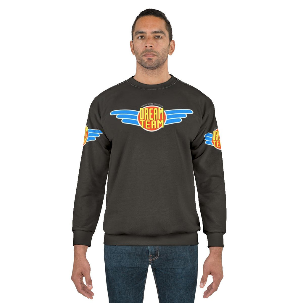 Retro music mixer megamix sweatshirt