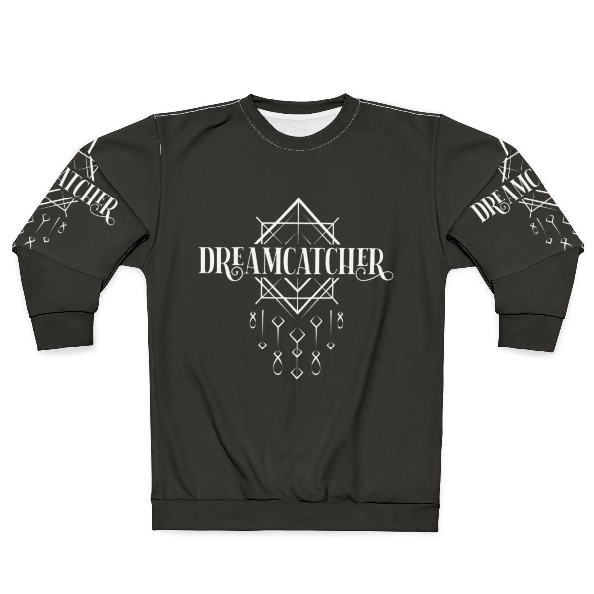 Dreamcatcher black and white sweatshirt with kpop design