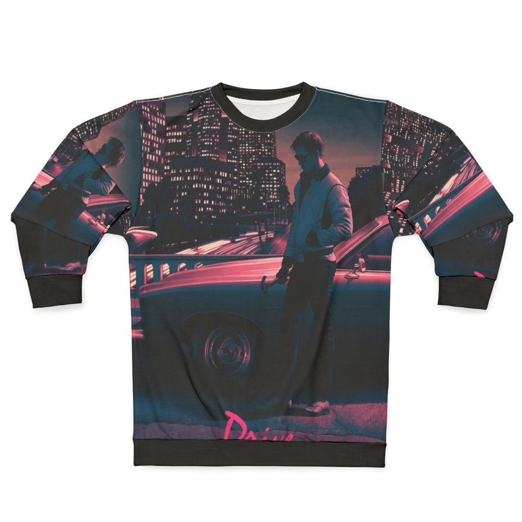 Drive Movie Poster Themed Sweatshirt