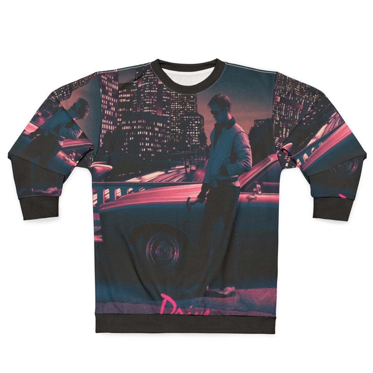Drive Movie Poster Themed Sweatshirt