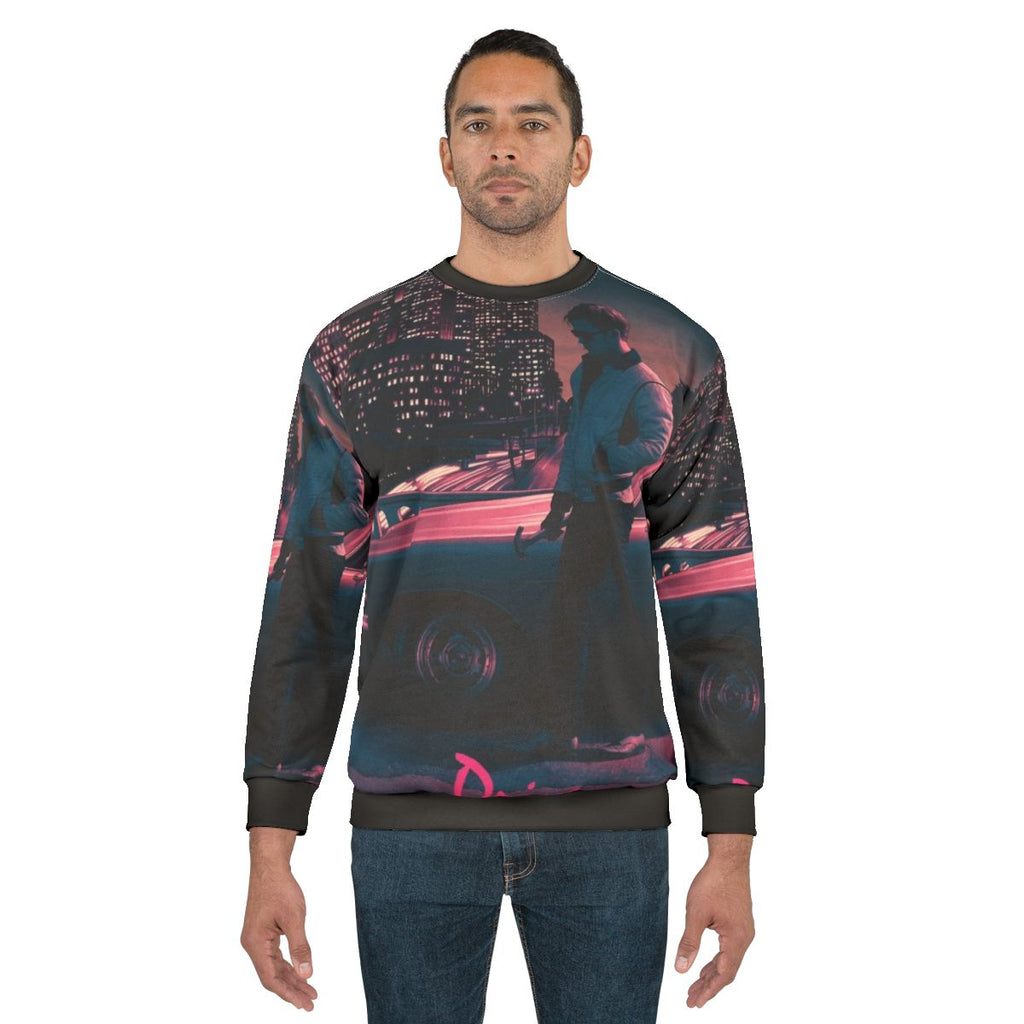 Drive Movie Poster Themed Sweatshirt
