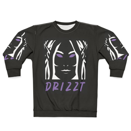 Drizzt Dark Elf Sweatshirt