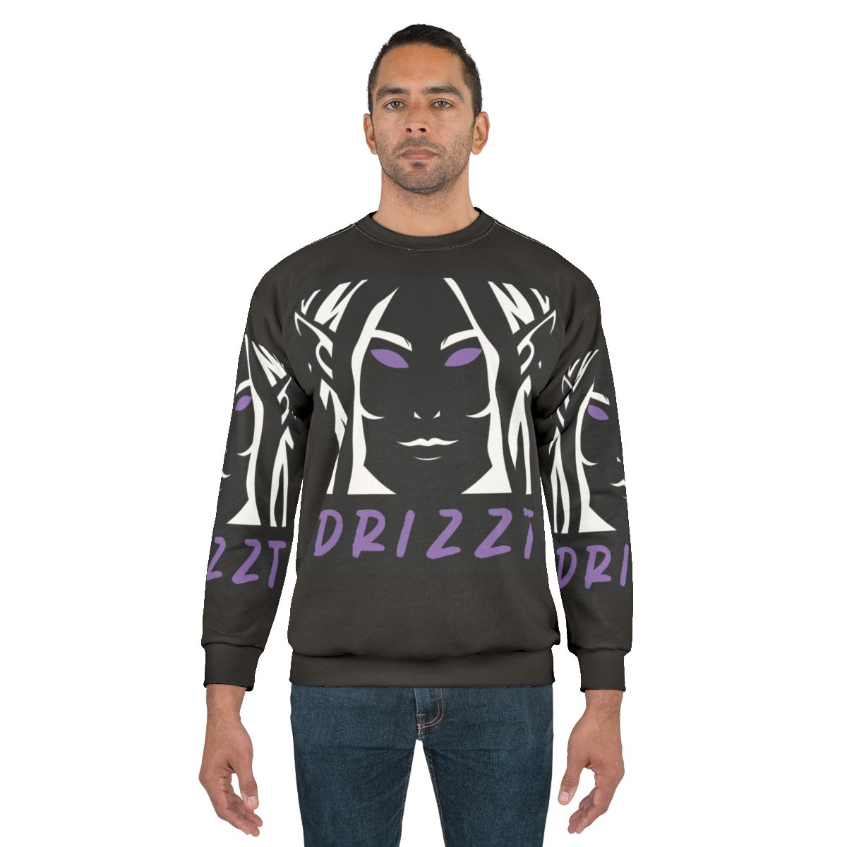Drizzt Dark Elf Sweatshirt