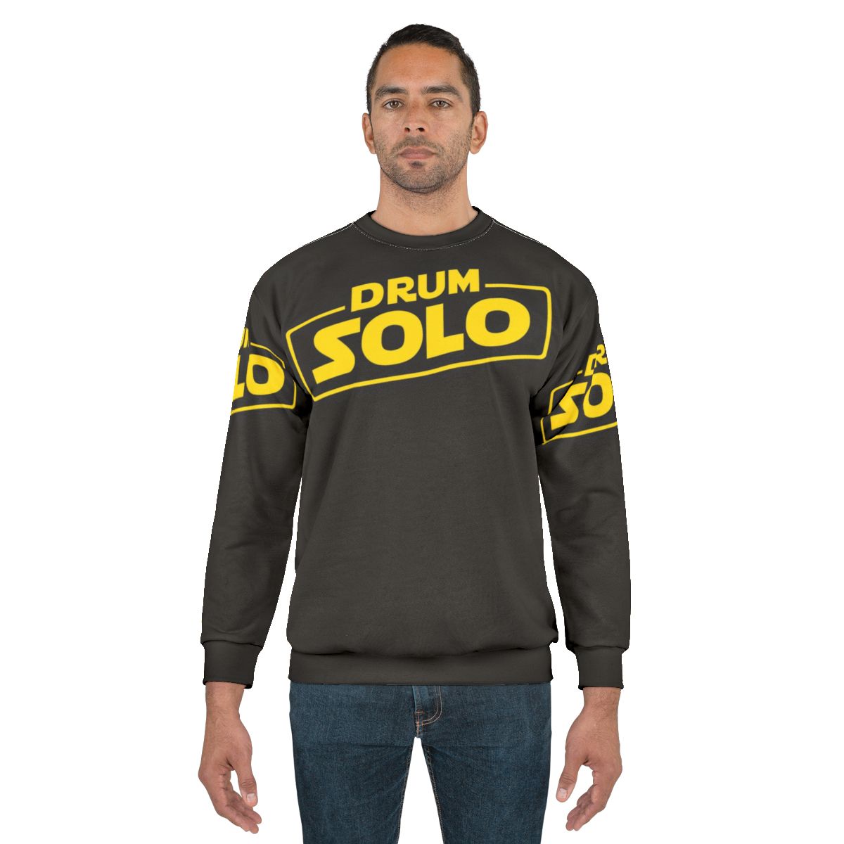 Drum Solo Sweatshirt for Drummers and Music Lovers