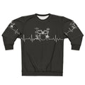 Drummer Sweatshirt with Heartbeat Design