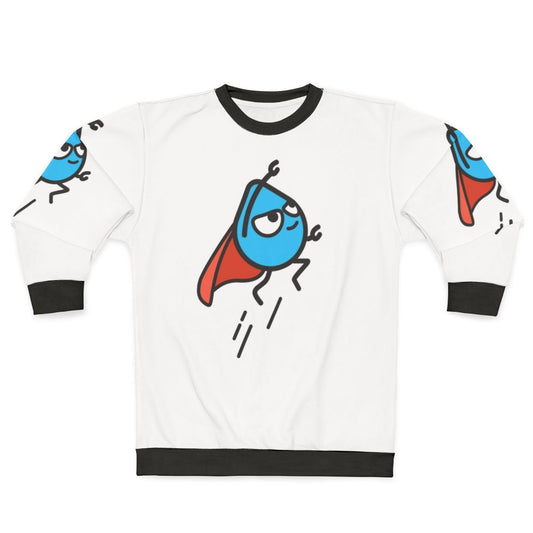 Drupal Hero Sweatshirt featuring a stylized graphic design