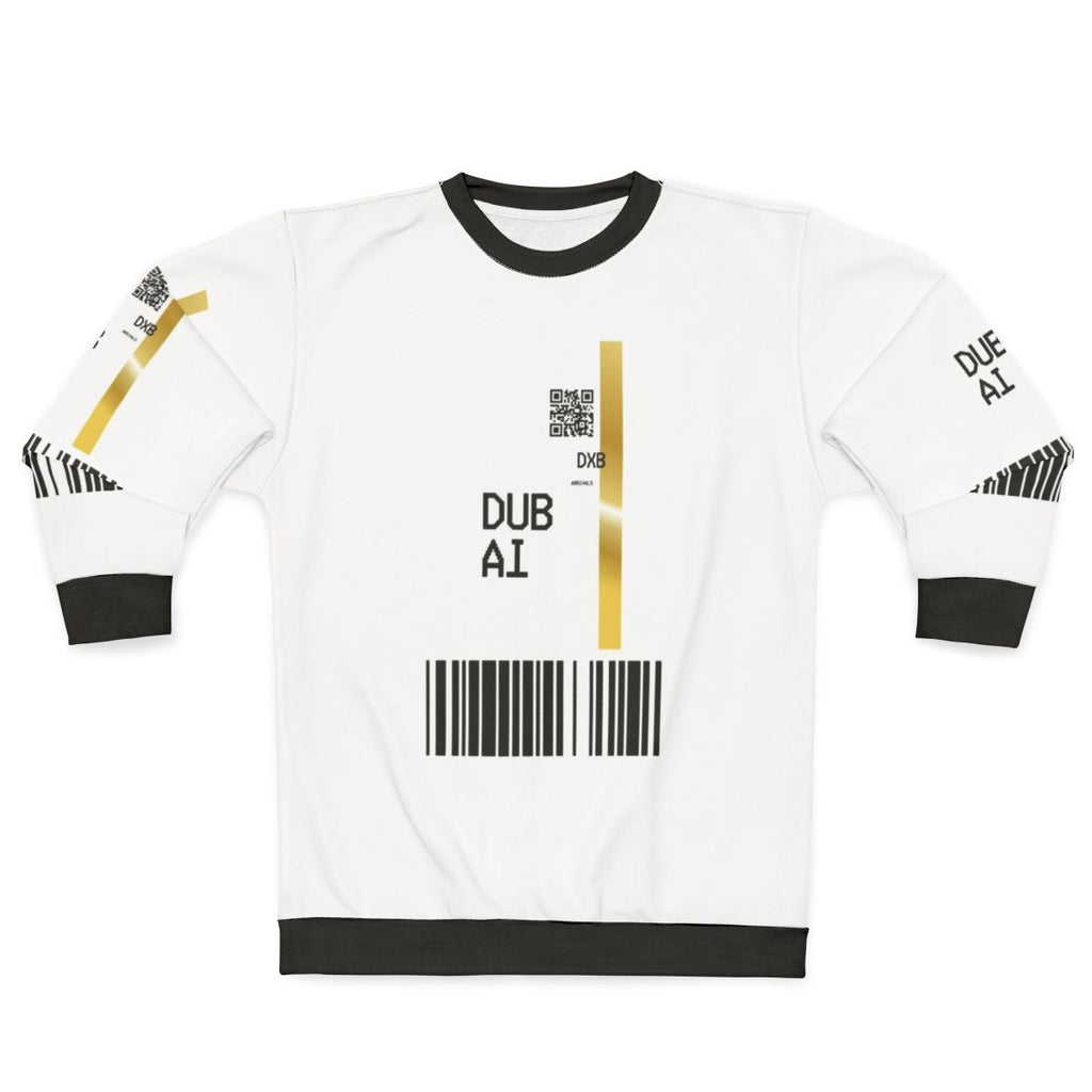 Retro Dubai Sweatshirt featuring the iconic PanAm airline logo