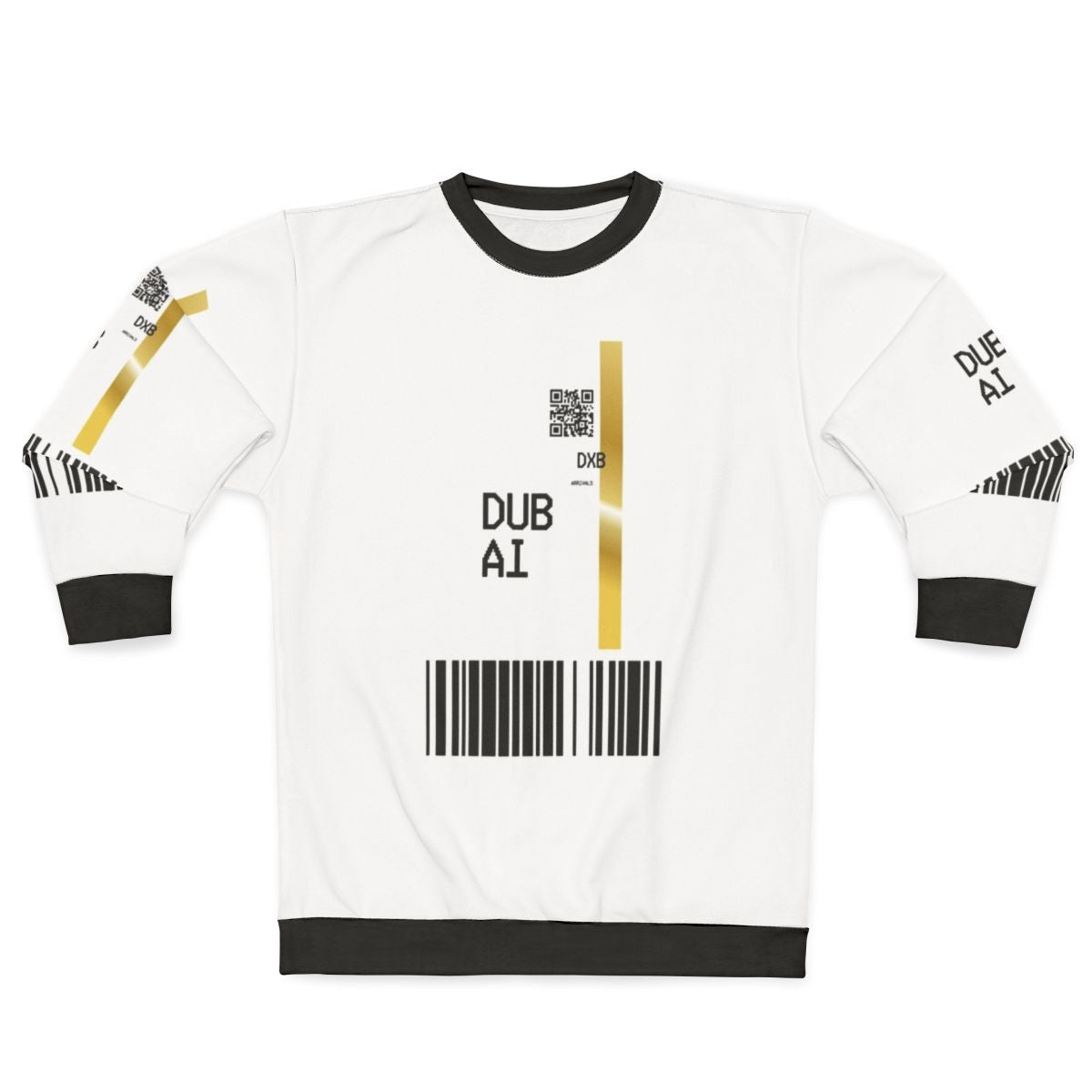 Retro Dubai Sweatshirt featuring the iconic PanAm airline logo