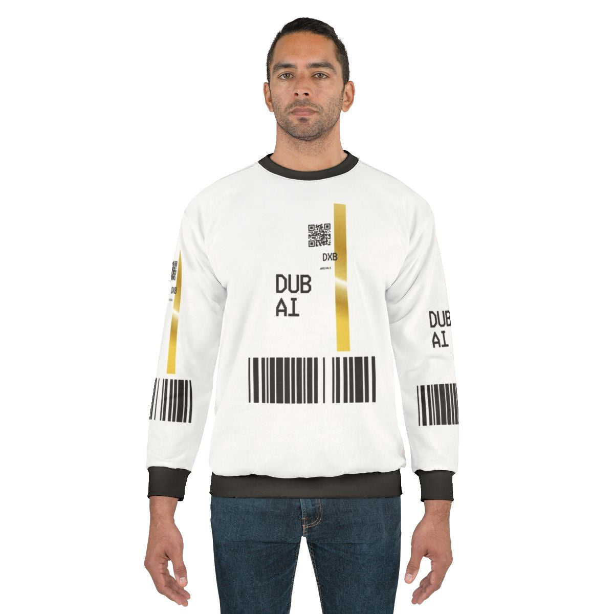 Retro Dubai Sweatshirt featuring the iconic PanAm airline logo