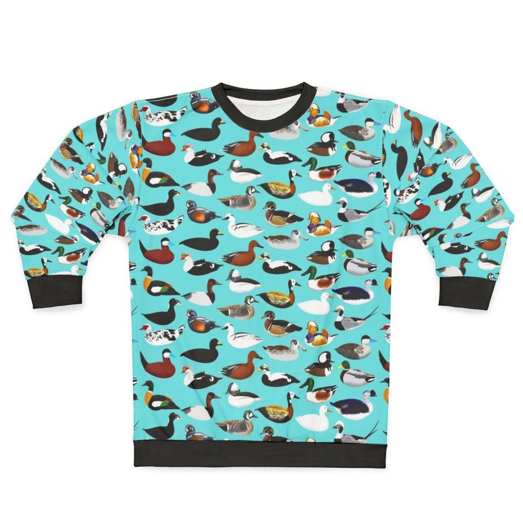 Stylish duck sweatshirt for nature and wildlife enthusiasts
