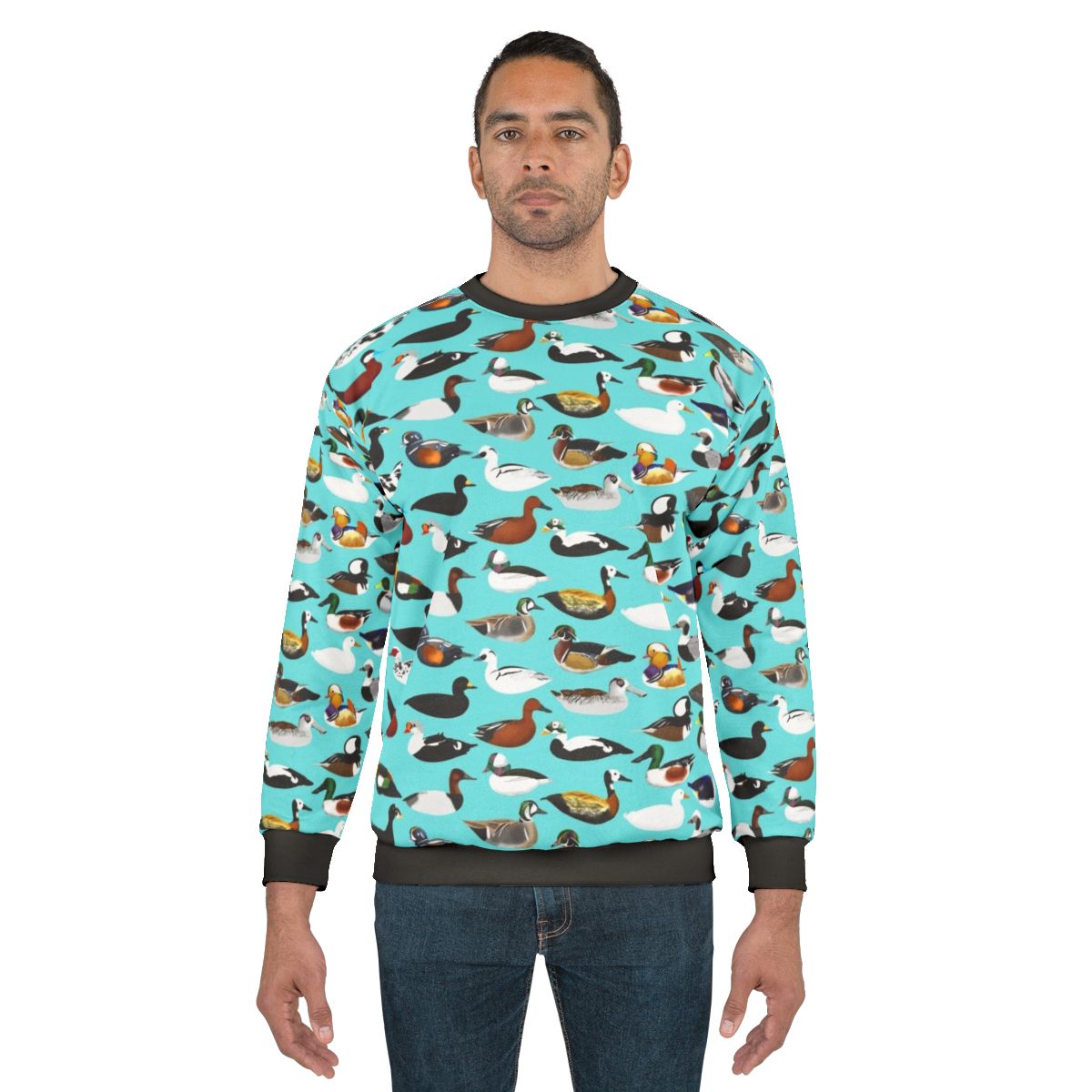 Stylish duck sweatshirt for nature and wildlife enthusiasts