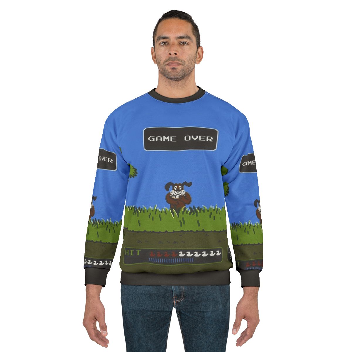 Retro Gaming Duck Hunt Sweatshirt