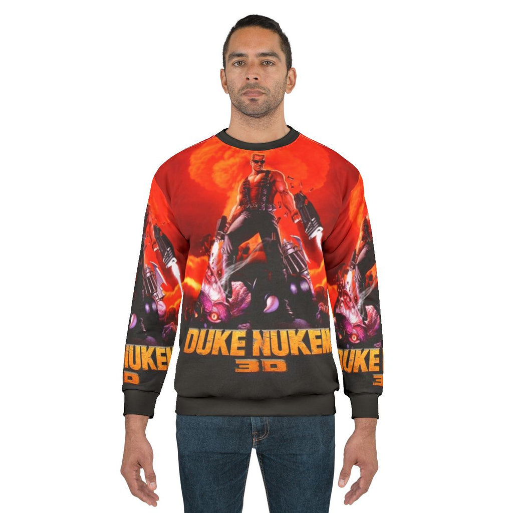 Duke Nukem 3D Retro Gaming Sweatshirt