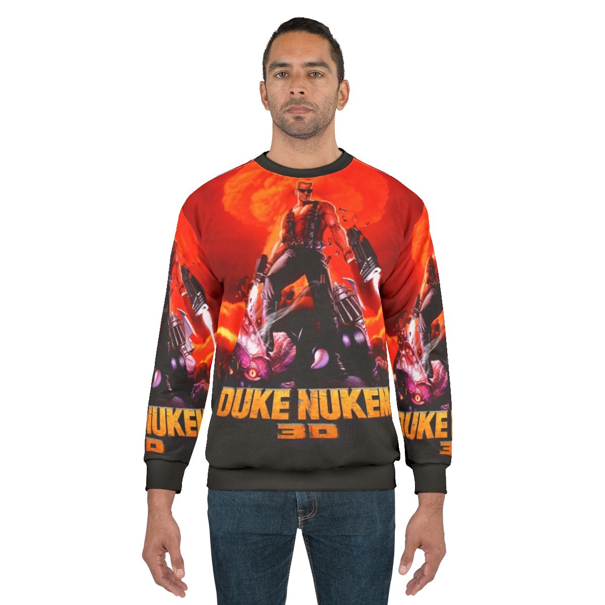 Duke Nukem 3D Retro Gaming Sweatshirt