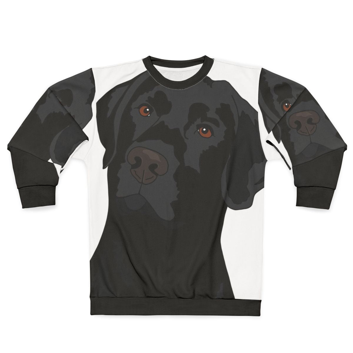 Black Labrador Retriever "Duke The Lab" Sweatshirt