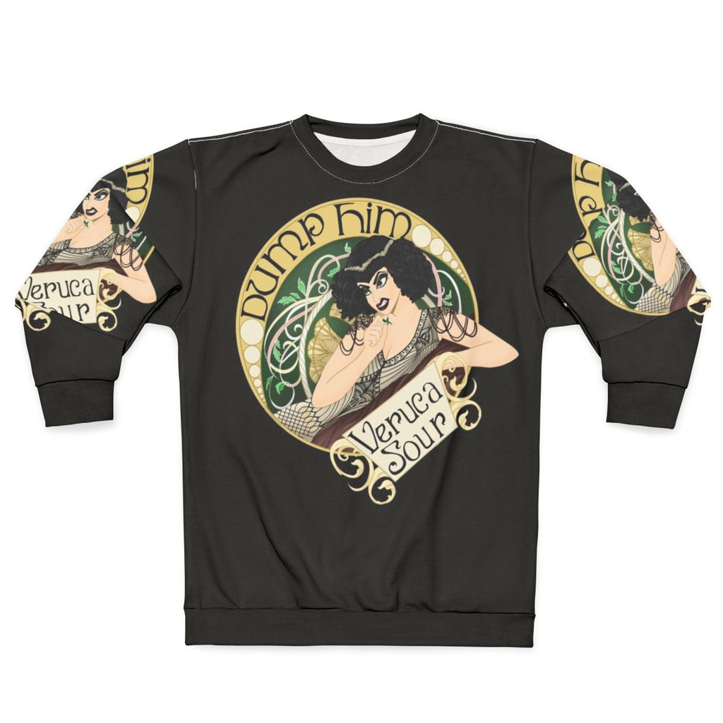 Dump Him Veruca Sour Tarot Burlesque Sweatshirt