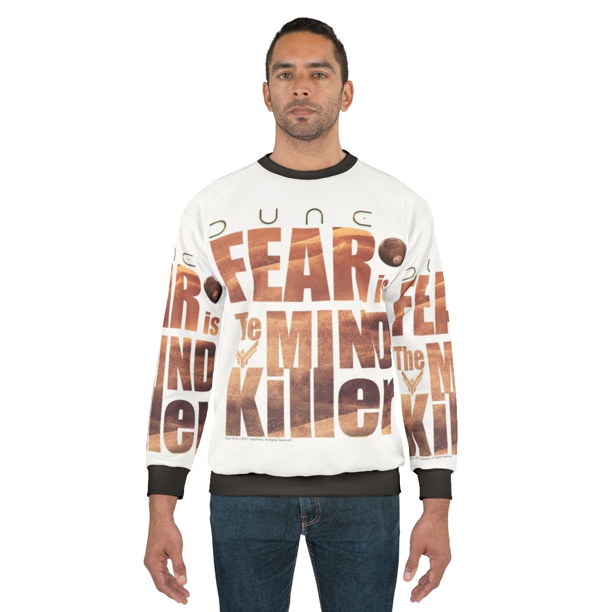Dune 2020 "Fear Is The Mind Killer" Sci-Fi Sweatshirt