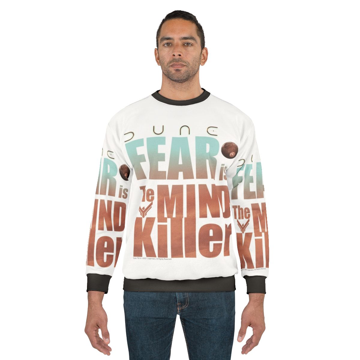 Dune 2020 "Fear Is The Mind Killer" Sci-Fi Sweatshirt