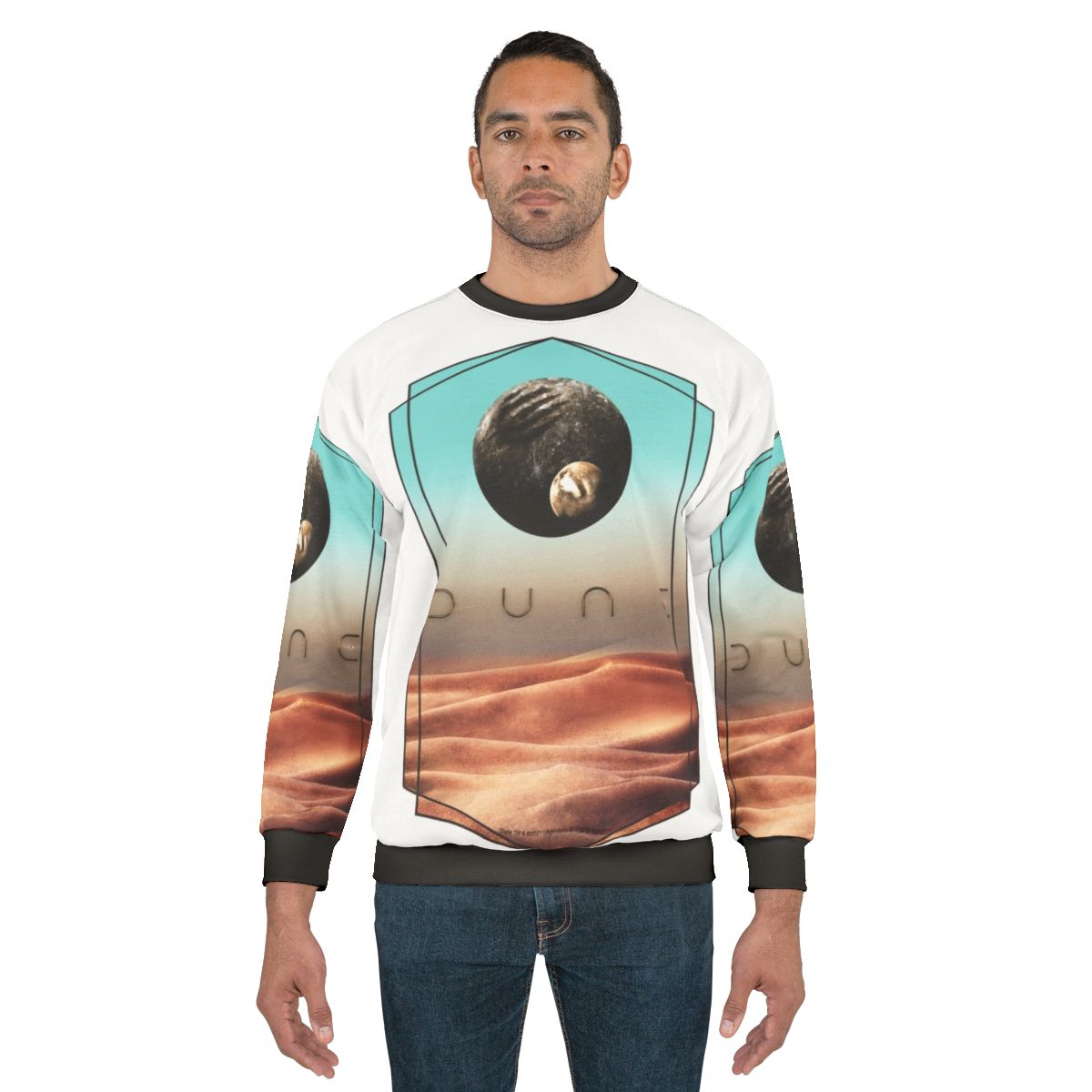 Dune 2020 sweatshirt featuring desert planet fan art