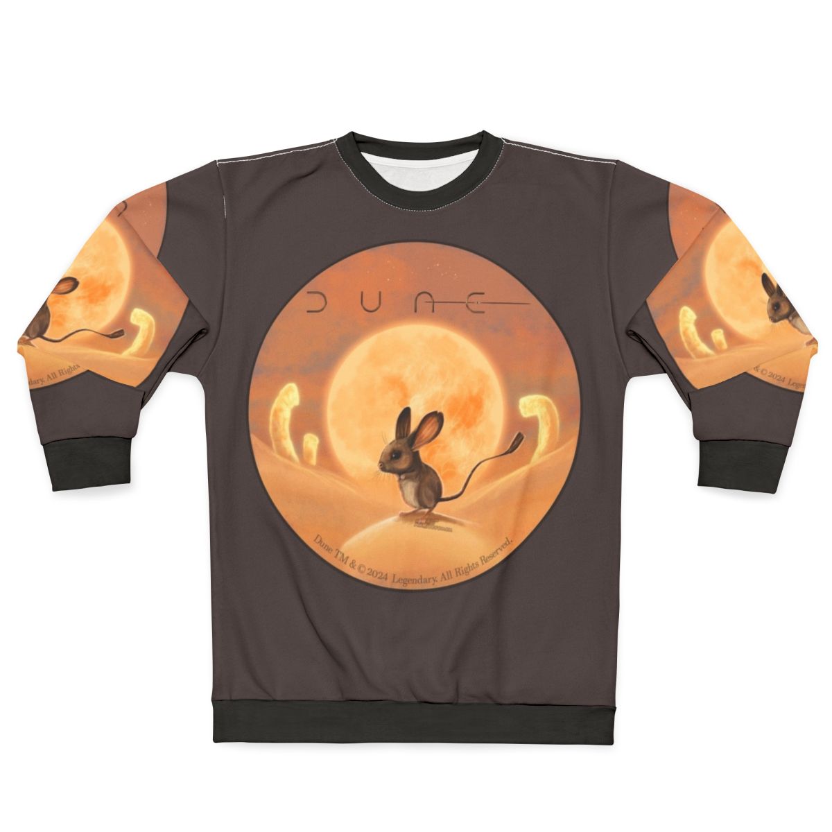 Dune Desert Mouse Painting Sweatshirt