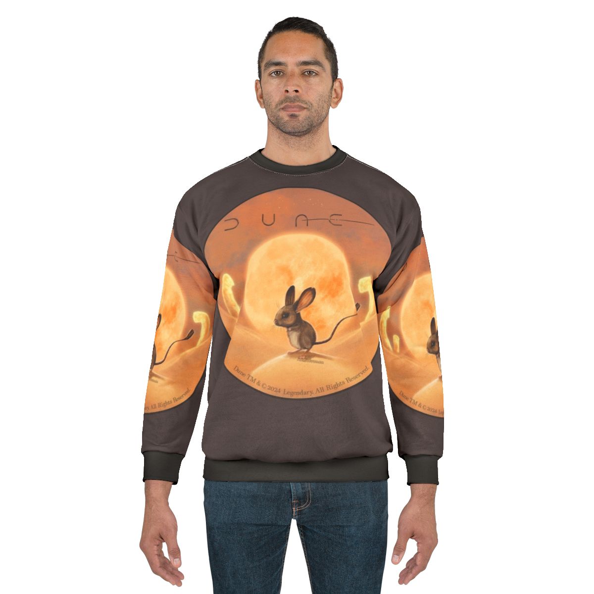 Dune Desert Mouse Painting Sweatshirt