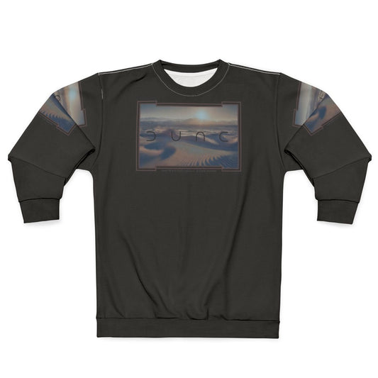 Dune Arrakis Desert Black Sweatshirt