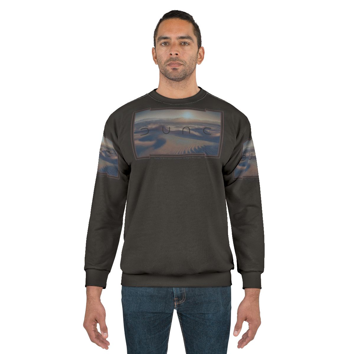 Dune Arrakis Desert Black Sweatshirt