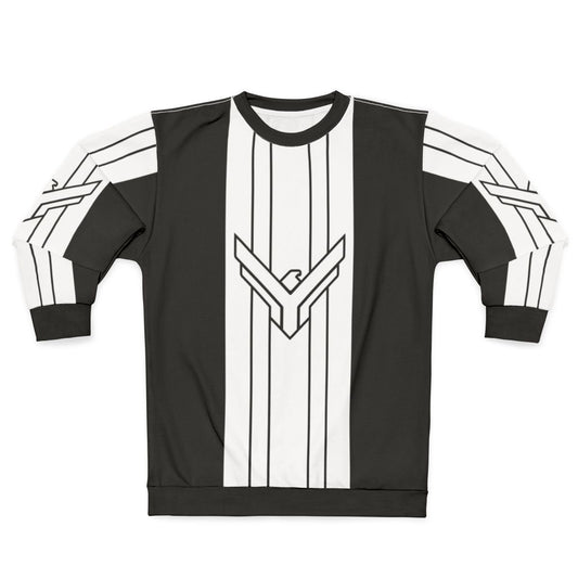 Dune House Atreides Banner Striped White Sweatshirt