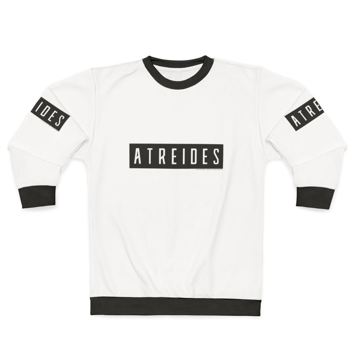 Dune House Atreides Black Sci-Fi Sweatshirt