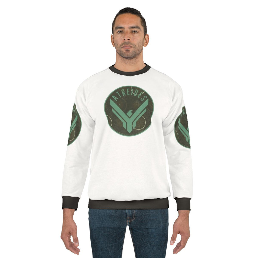 Dune House Atreides Round Light Pattern Sweatshirt