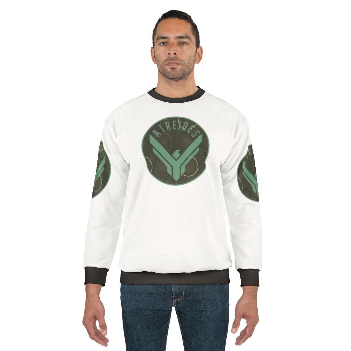 Dune House Atreides Round Light Pattern Sweatshirt