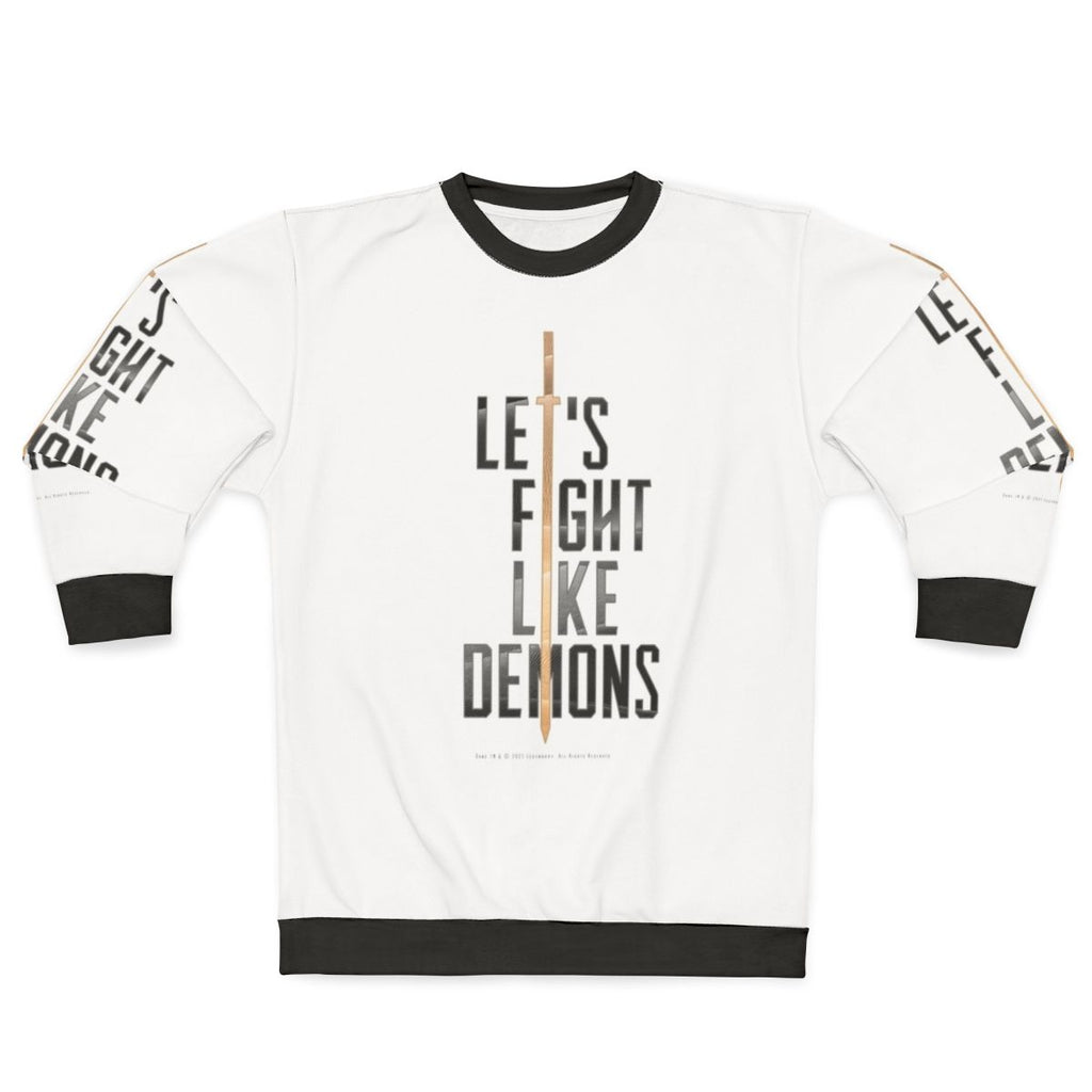 Dune 'Let's Fight Like Demons' Dark Sweatshirt