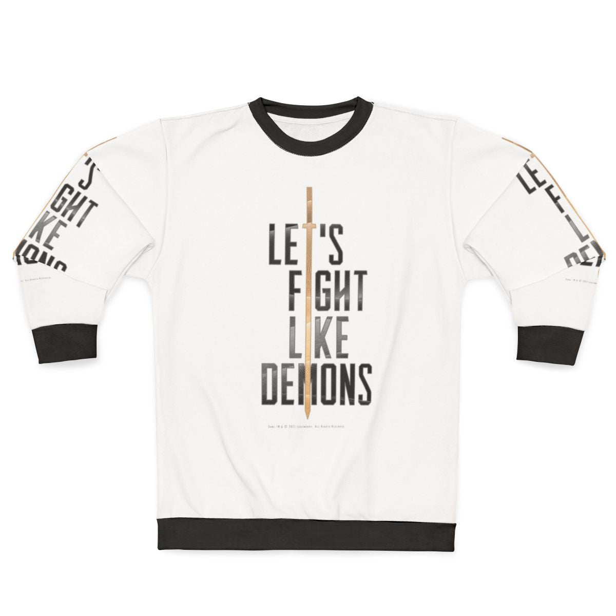 Dune 'Let's Fight Like Demons' Dark Sweatshirt