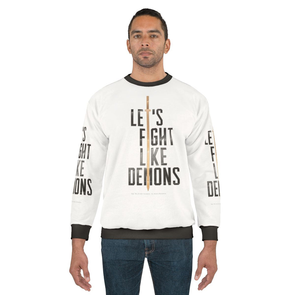 Dune 'Let's Fight Like Demons' Dark Sweatshirt