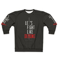 Dune "Fight Like Demons" White Sweatshirt