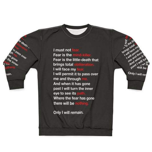 Dune Litany Against Fear Sweatshirt