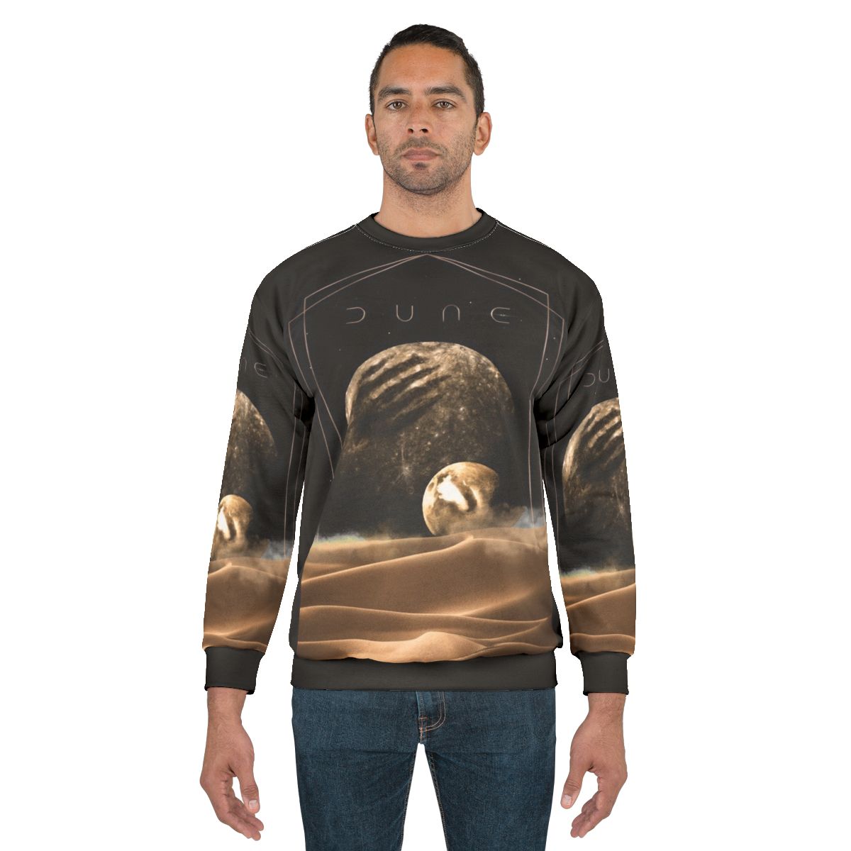 Dune Moons Sci-Fi Sweatshirt