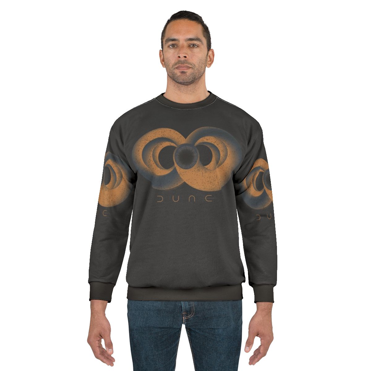 Vintage Dune Sandworm Infinity Graphic Sweatshirt