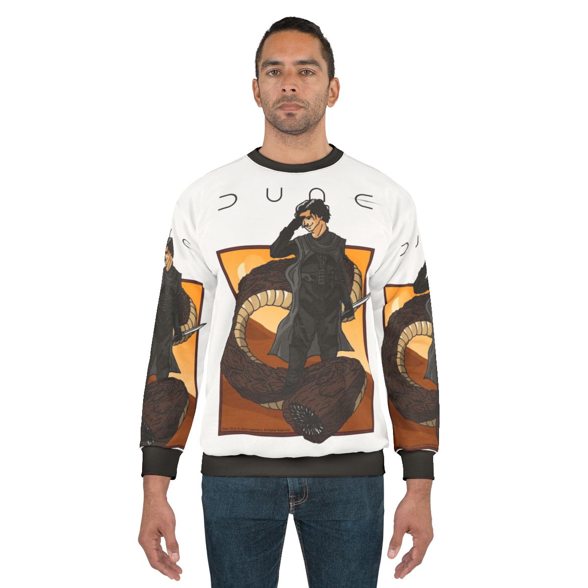 Dune Sandworm Riding Sweatshirt