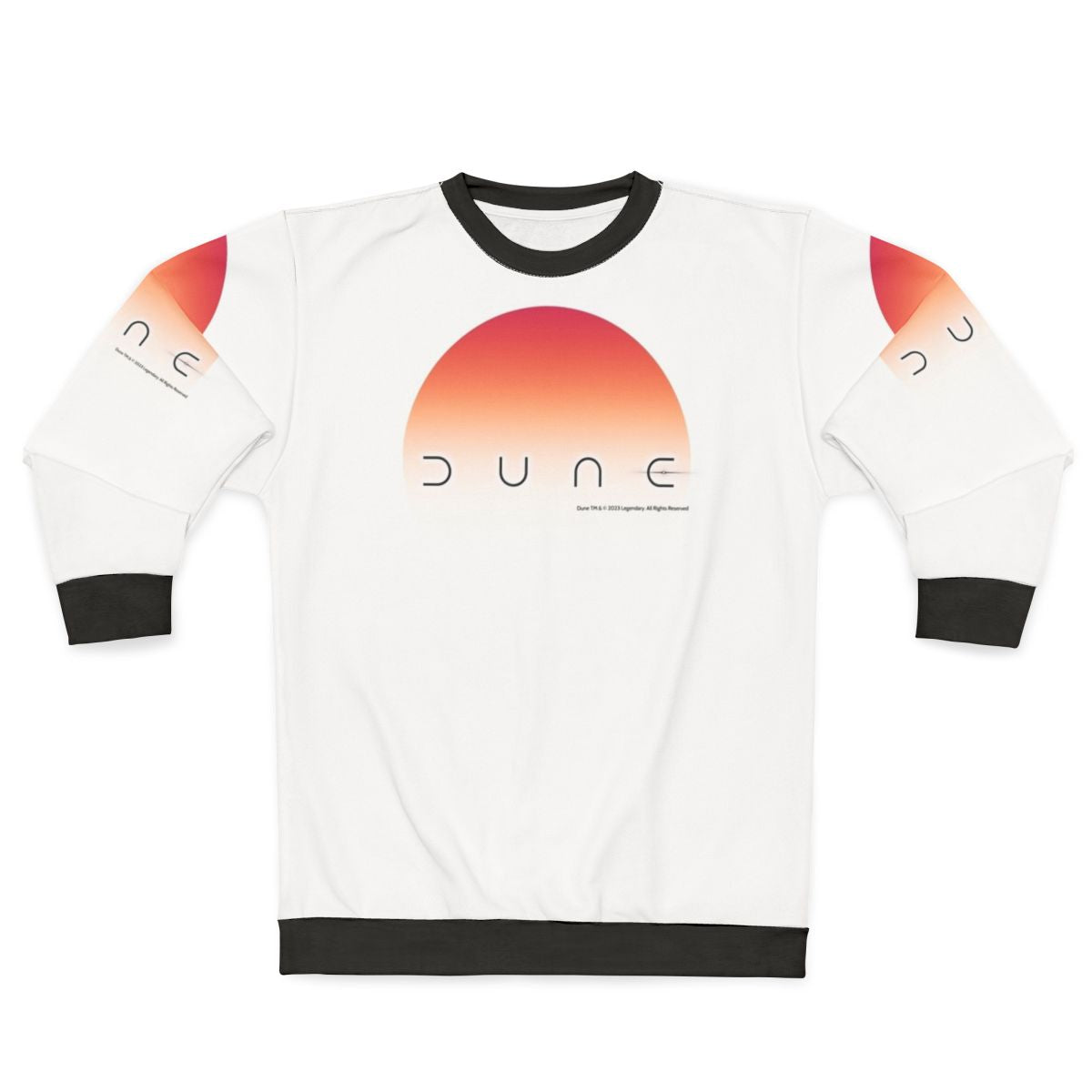 Dune Sun Sweatshirt 2 featuring desert planet and spice design
