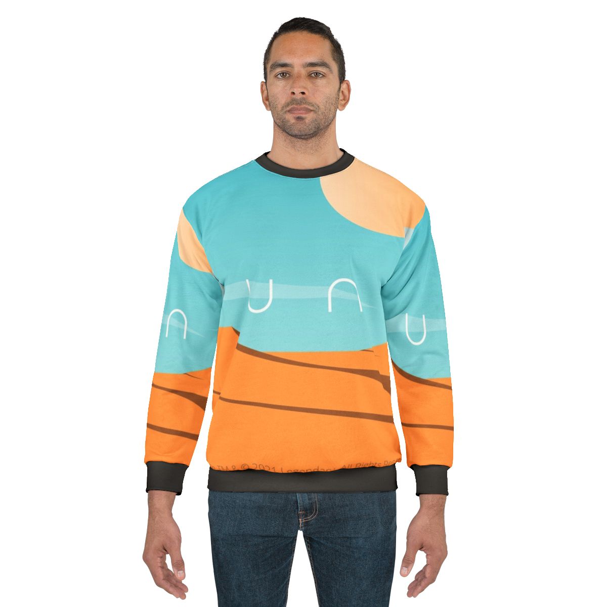 Dune 2020 movie sweatshirt with fan art design