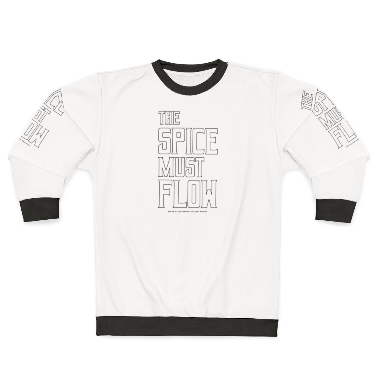 Dune The Spice Must Flow Outline Sweatshirt