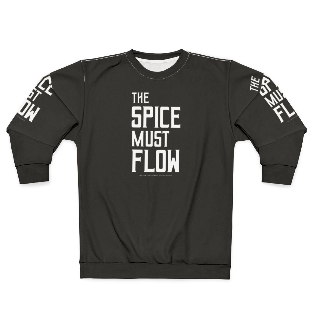 Dune The Spice Must Flow White Sweatshirt