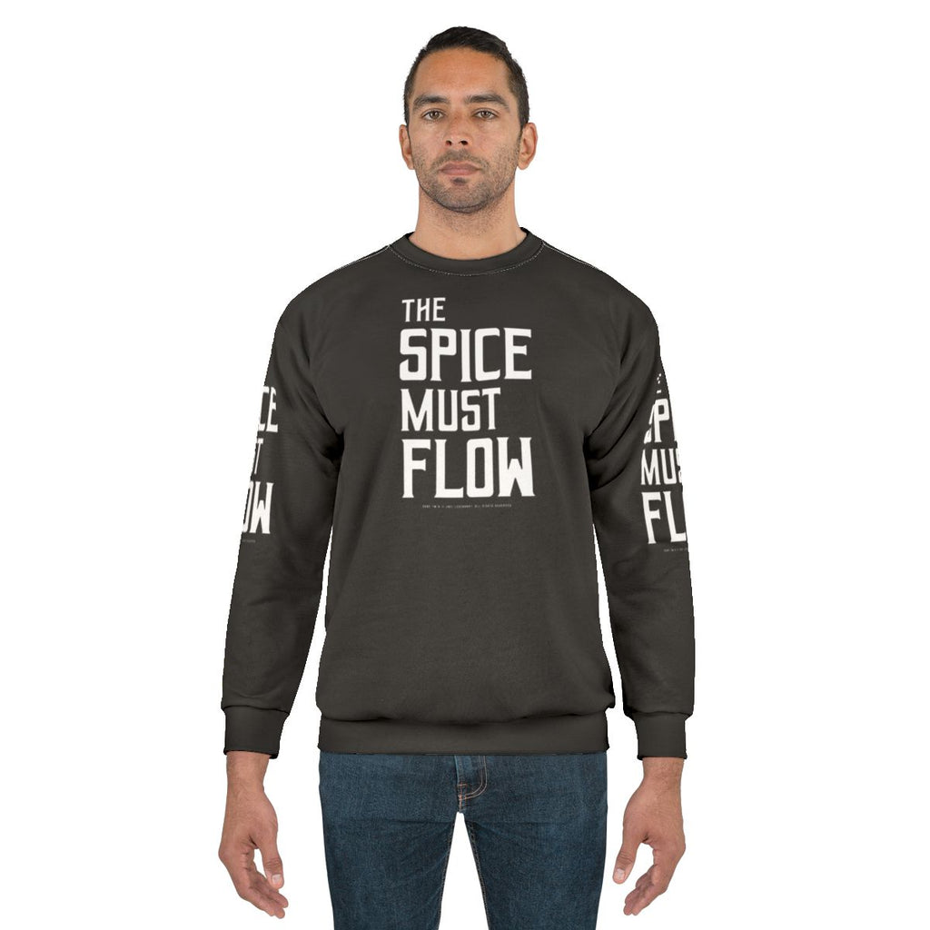 Dune The Spice Must Flow White Sweatshirt