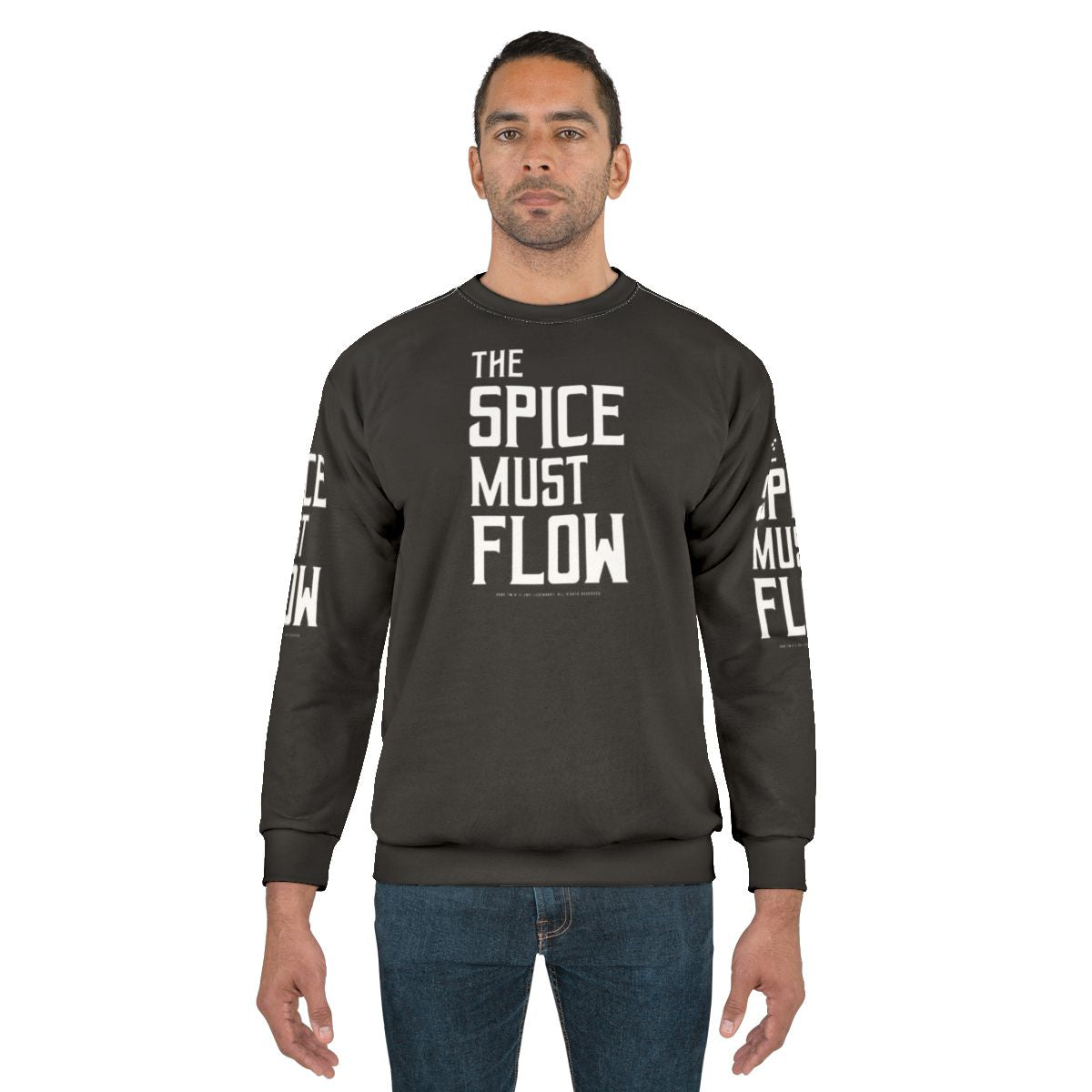 Dune The Spice Must Flow White Sweatshirt