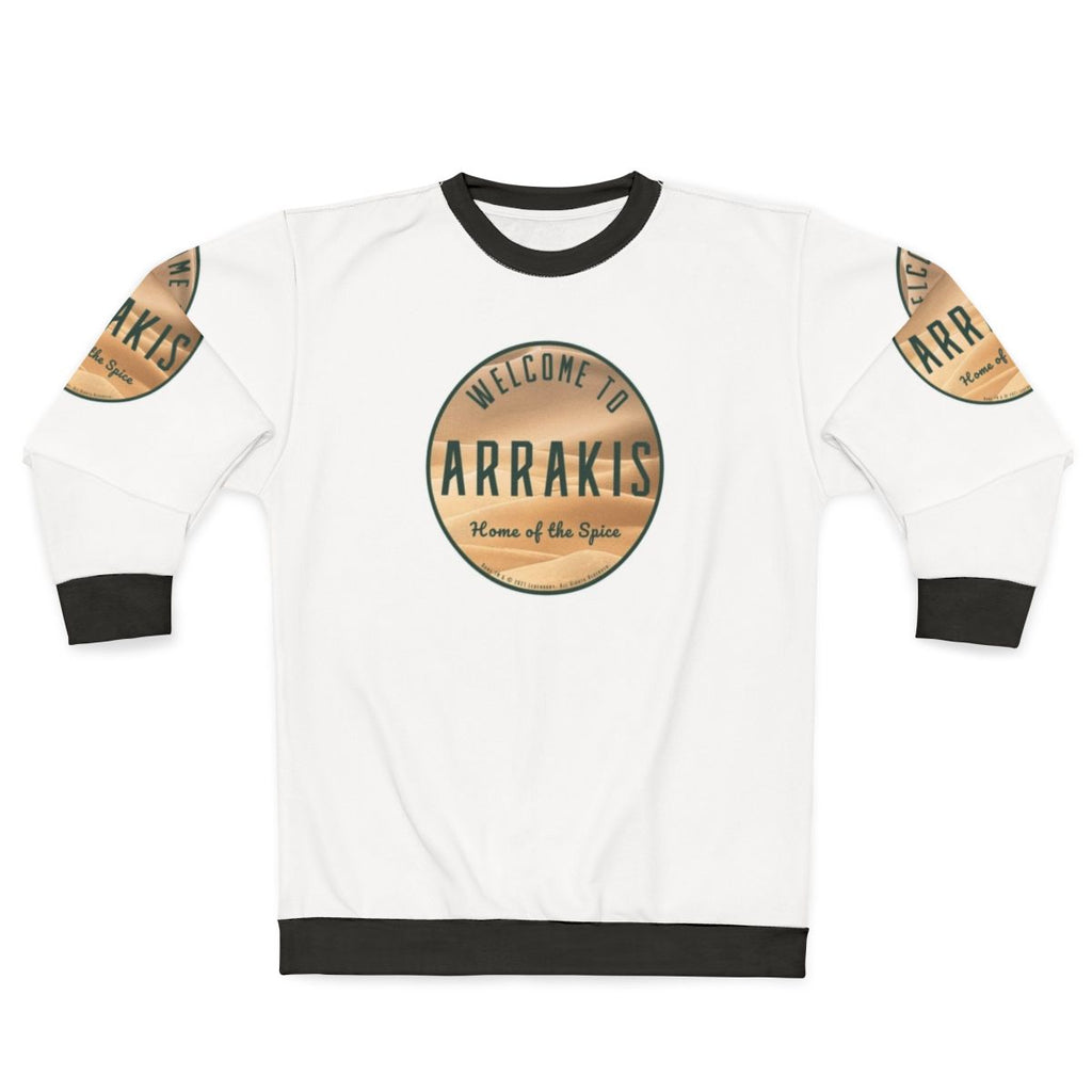 Dune Arrakis Planet Sweatshirt with Dark Image