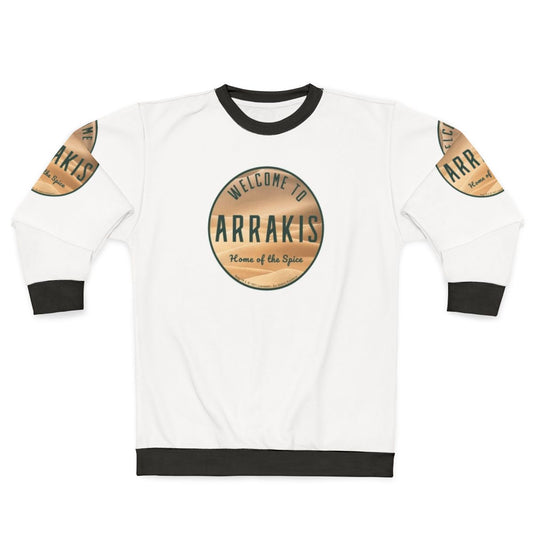 Dune Arrakis Planet Sweatshirt with Dark Image